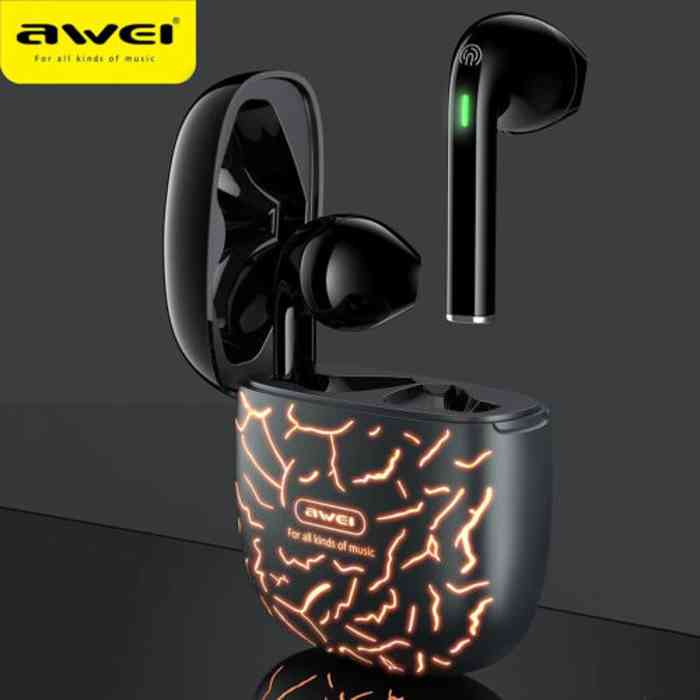 Awei T28 Pro TWS Wireless Earbuds Gaming Earphones